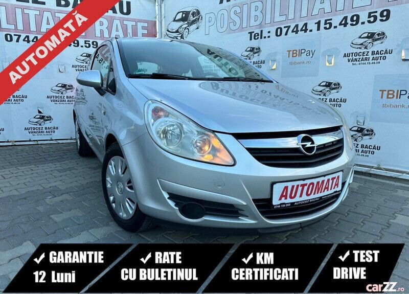 Argint Utilizat 2007 Opel Corsa Essentia Berlinǎ | 4.850 EUR (Scump) - Imagine 1/4