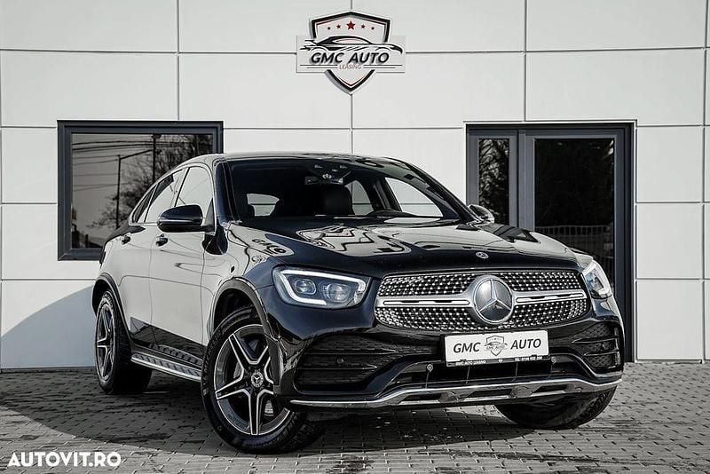Second-hand Mercedes GLC220 AMG line 194 CP (142 kW) 2019 Culoarenegru Coupe