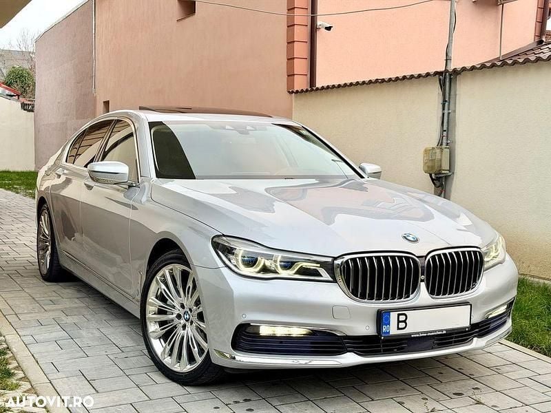 Second-hand BMW 740 Comfort Edition 320 CP (235 kW) 2016 Culoareargint Berlinǎ