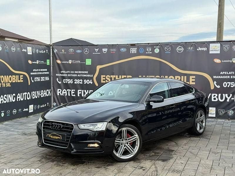 Culoarenegru Utilizat 2014 Audi A5 S-Line Berlinǎ | 10.990 EUR (Preț OK) - Imagine 1/4