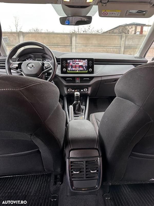 Second-hand Skoda Scala Ambition 95 CP (69 kW) 2021 Culoarealb Hatchback
