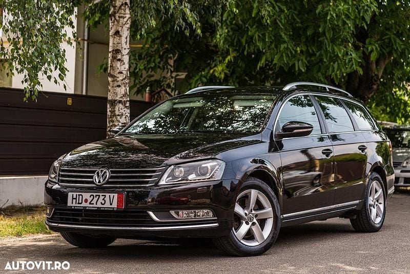 Negru Utilizat 2011 VW Passat Sportline Break | 7.450 EUR (Preț OK) - Imagine 1/4