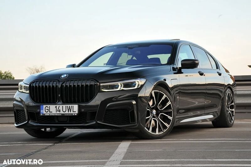 Negru Utilizat 2019 BMW 745e Berlinǎ | 41.500 EUR - Imagine 1/4