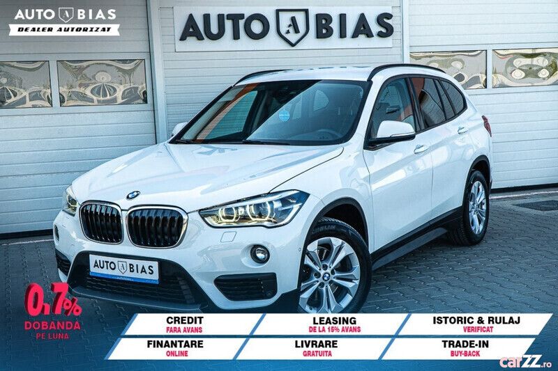 Alb Utilizat 2018 BMW X1 xLine SUV | 21.499 EUR (Scump) - Imagine 1/4