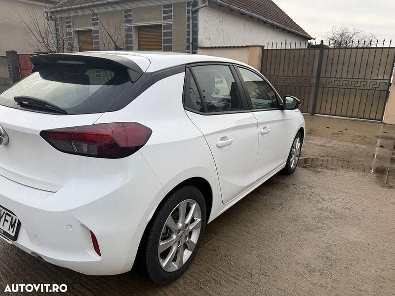 Second-hand Opel Corsa Elegance 100 CP (73 kW) 2021 Culoarealb Hatchback