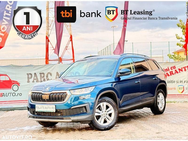 Culoarealbastru Utilizat 2022 Skoda Kodiaq Style SUV | 20.336 EUR (Preț OK) - Imagine 1/4