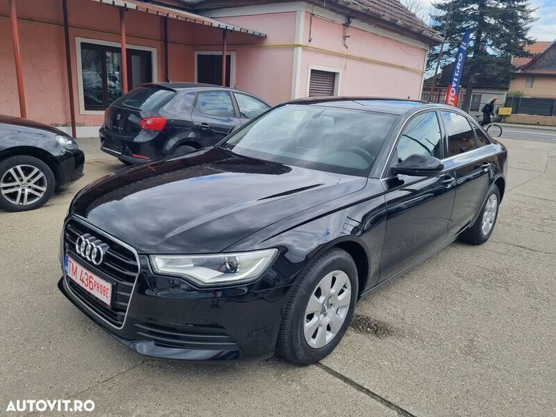 Negru Utilizat 2013 Audi A6 Sport Berlinǎ | 12.650 EUR (Preț OK) - Imagine 1/4