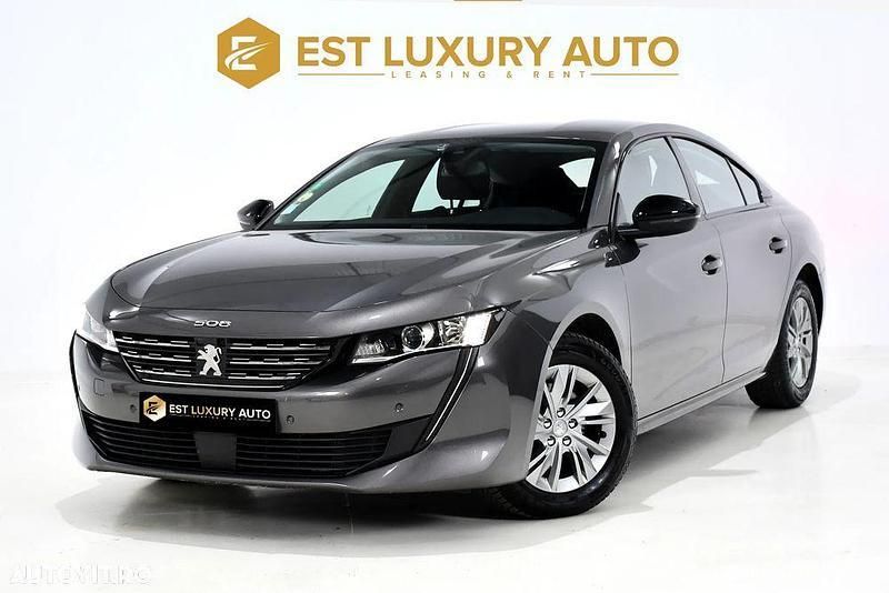 Gri Utilizat 2022 Peugeot 508 Allure Berlinǎ | 15.990 EUR (Preț bun) - Imagine 1/4