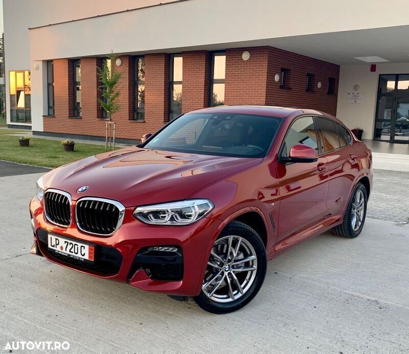 Rosu Utilizat 2021 BMW X4 M Sport SUV | 45.900 EUR (Preț OK) - Imagine 1/4