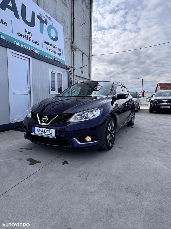 Second-hand Nissan Pulsar N-Vision 116 CP (85 kW) 2015 Culoarealbastru Hatchback