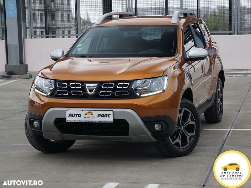 Portocaliu Utilizat 2019 Dacia Duster Prestige SUV | 13.495 EUR (Puțin scump) - Imagine 1/4