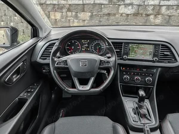 Second-hand Seat Leon FR 184 CP (135 kW) 2016 Negru Hatchback