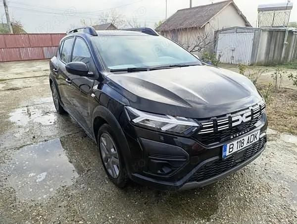 Negru Utilizat 2023 Dacia Sandero Stepway Hatchback | 9.917 EUR (Super Preț) - Imagine 1/4