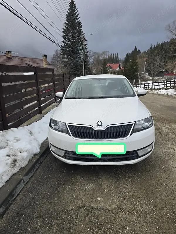 Second-hand Skoda Rapid 110 CP (80 kW) 2016 Alb Hatchback