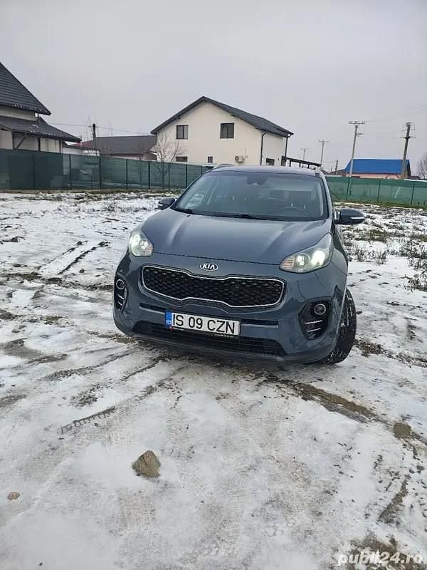 Albastru Utilizat 2017 Kia Sportage SUV | 11.000 EUR (Preț bun) - Imagine 1/4