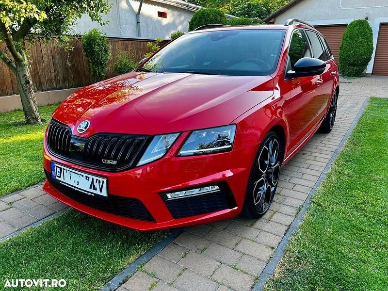 Rosu Utilizat 2019 Skoda Octavia RS Break | 15.900 EUR - Imagine 1/4
