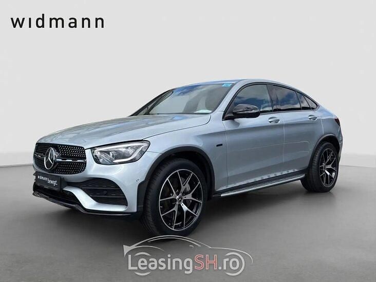 Argintiu Utilizat 2021 Mercedes GLC300 AMG Coupe | 59.014 EUR (Preț OK) - Imagine 1/4