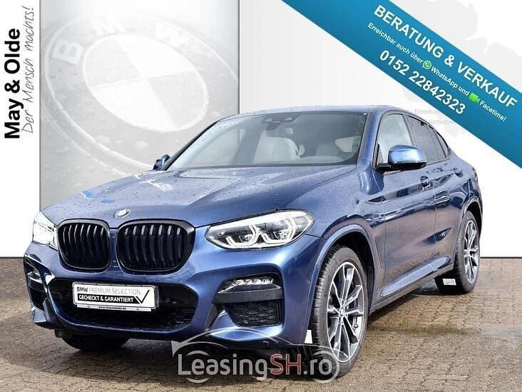 Albastru Utilizat 2021 BMW X4 M Sport SUV | 46.902 EUR (Preț OK) - Imagine 1/4