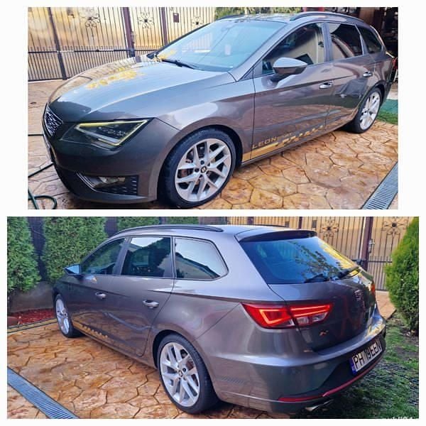 Auriu Utilizat 2015 Seat Leon FR Break | 9.500 EUR (Preț OK) - Imagine 1/4
