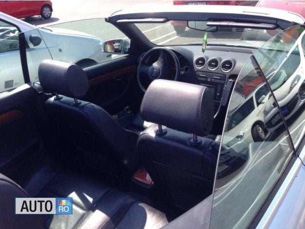 Second-hand Audi Cabriolet 163 CP (119 kW) 2004 Argintiu Cabrio