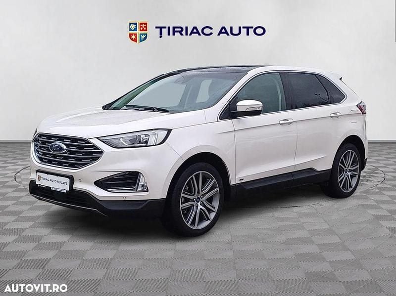 Alb Utilizat 2018 Ford Edge Titanium SUV | 22.290 EUR (Preț OK) - Imagine 1/4