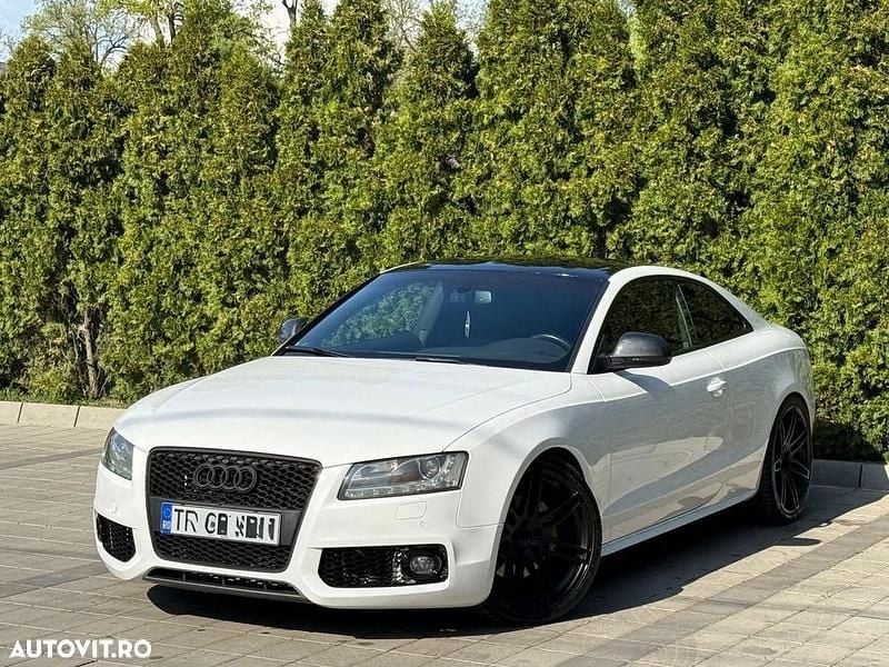 Culoarealb Utilizat 2009 Audi A5 S-Line Coupe | 8.300 EUR (Preț OK) - Imagine 1/4
