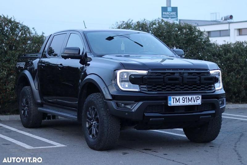 Culoarenegru Utilizat 2022 Ford Ranger Raptor Pickup | 54.800 EUR (Super Preț) - Imagine 1/4