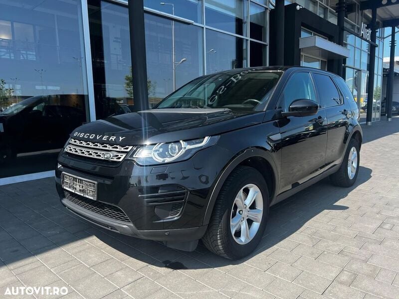 Negru Utilizat 2016 Land Rover Discovery Sport SUV | 12.971 EUR (Preț OK) - Imagine 1/4