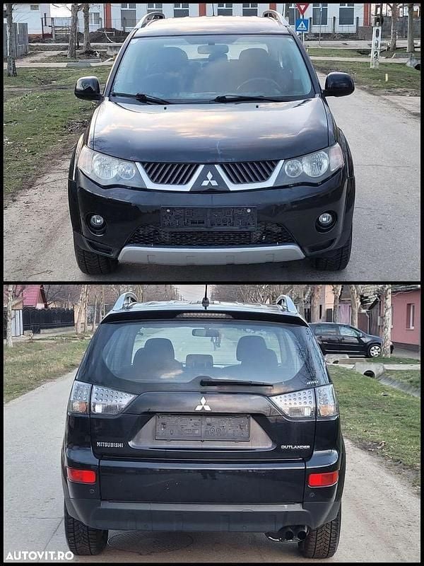 Second-hand Mitsubishi Outlander Intense 140 CP (102 kW) 2007 Culoarenegru SUV