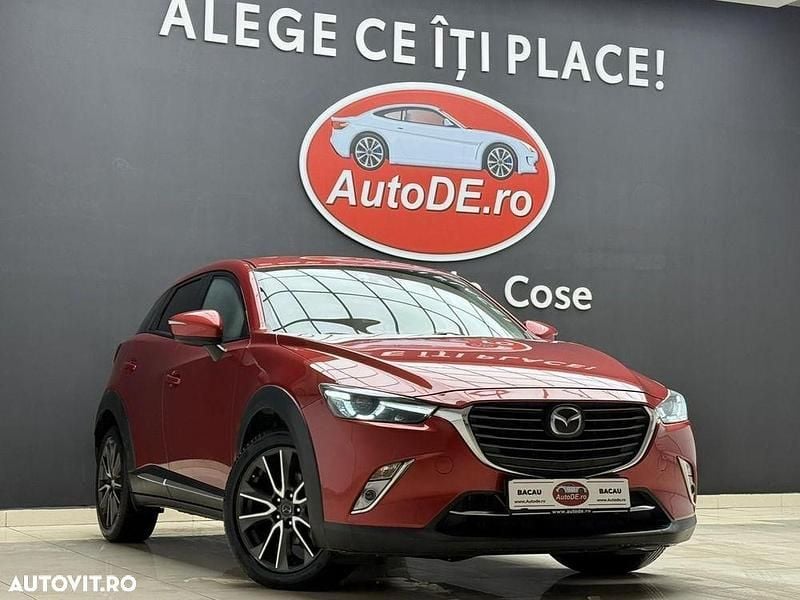 Second-hand Mazda CX-3 105 CP (77 kW) 2015 Culoarerosu SUV