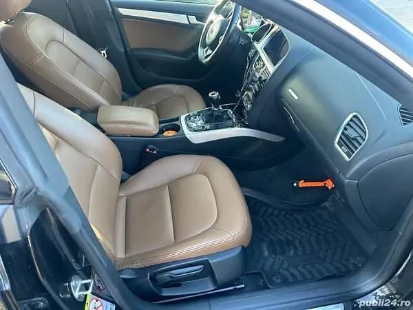 Negru Utilizat 2012 Audi A5 Sportback Berlinǎ | 10.000 EUR - Imagine 1/4