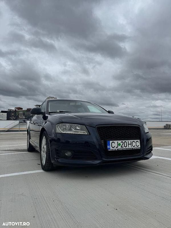 Culoarealbastru Utilizat 2008 Audi A3 Hatchback | 4.300 EUR (Preț OK) - Imagine 1/4