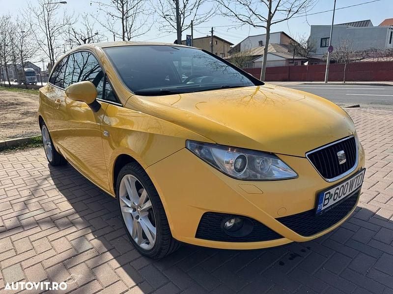 Second-hand Seat Ibiza Style 105 CP (77 kW) 2011 Culoaregalbeuriu Coupe