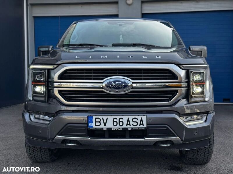 Gri Utilizat 2023 Ford F-150 Pickup | 102.850 EUR - Imagine 1/4