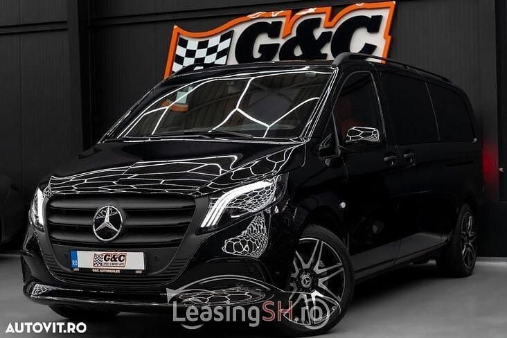 Negru Utilizat 2024 Mercedes Vito Monovolum | 101.477 EUR - Imagine 1/4