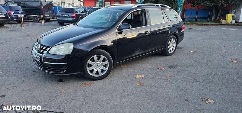 Culoarenegru Utilizat 2009 VW Golf VI Highline Break | 1.790 EUR (Super Preț) - Imagine 1/4