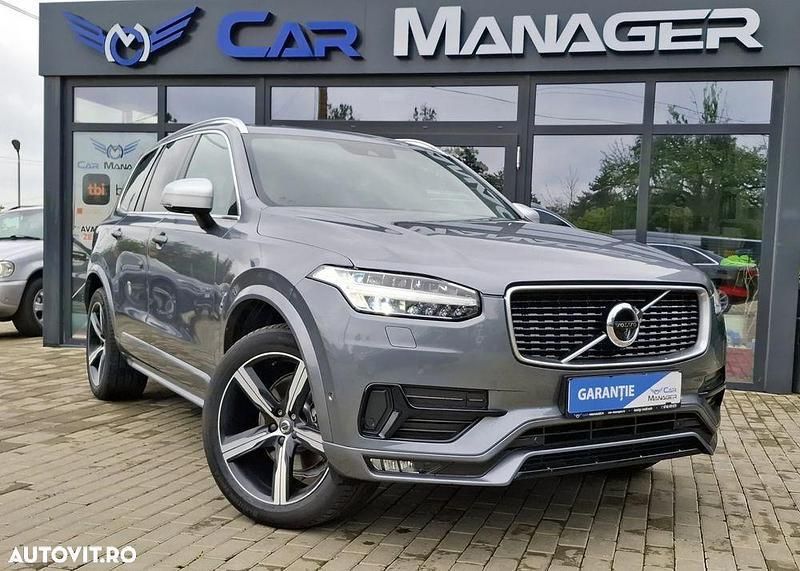 Gri Utilizat 2016 Volvo XC90 R-Design SUV | 21.499 EUR (Preț OK) - Imagine 1/4