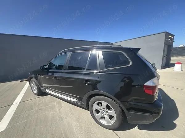 Negru Utilizat 2008 BMW X3 SUV | 5.000 EUR (Preț OK) - Imagine 1/4