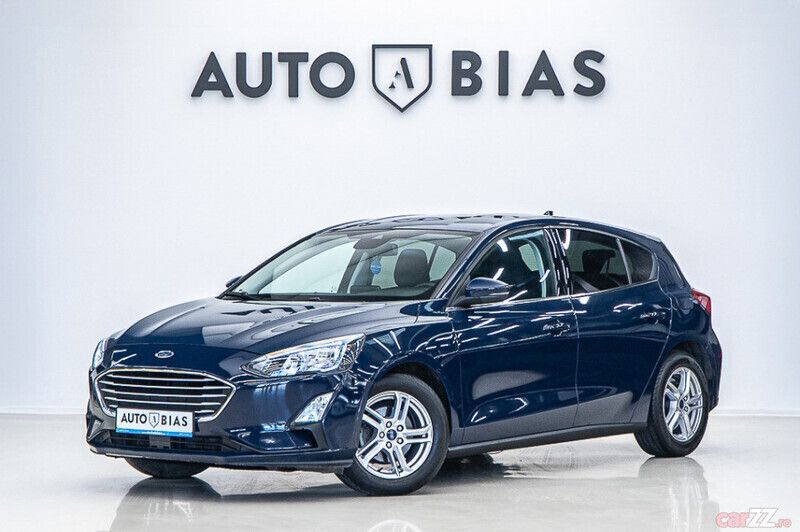 Albastru Utilizat 2020 Ford Focus Titanium Hatchback | 11.749 EUR (Preț OK) - Imagine 1/4