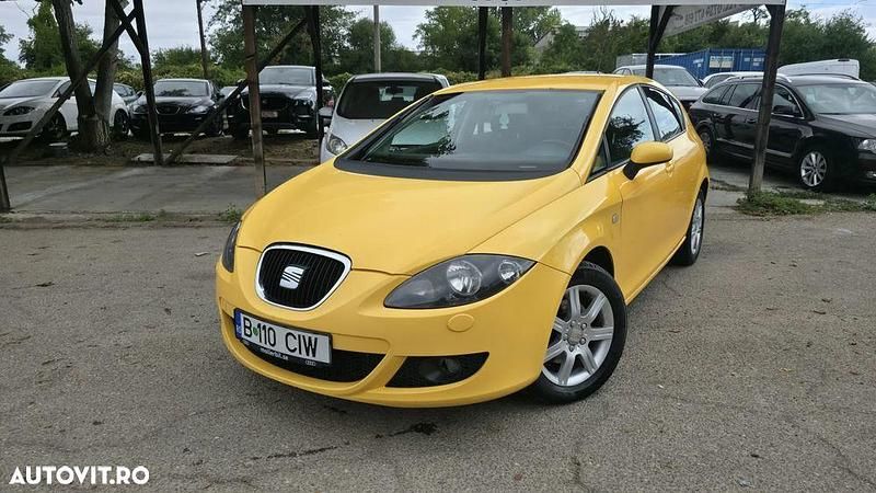 Culoaregalbeuriu Utilizat 2007 Seat Leon Style Hatchback | 2.499 EUR (Preț OK) - Imagine 1/4