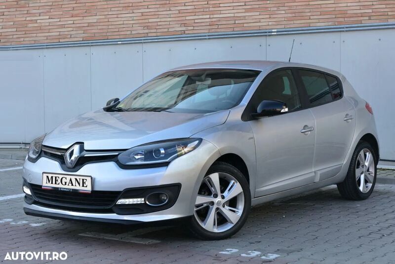 Argint Utilizat 2015 Renault Mégane III LIMITED Hatchback | 5.750 EUR (Preț bun) - Imagine 1/4