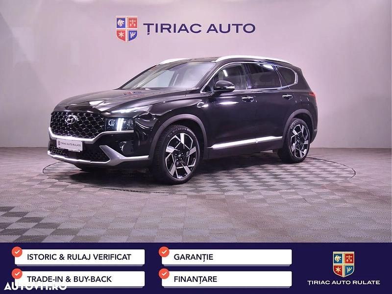 Culoarenegru Utilizat 2021 Hyundai Santa Fe SUV | 33.991 EUR (Scump) - Imagine 1/4