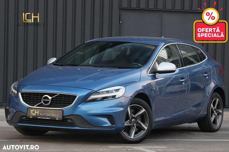 Culoarealbastru Utilizat 2017 Volvo V40 R-Design Break | 12.990 EUR (Puțin scump) - Imagine 1/4