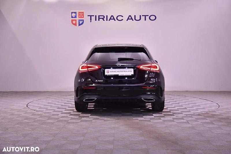 Second-hand Mercedes A180 AMG line 136 CP (100 kW) 2020 Culoarenegru Hatchback