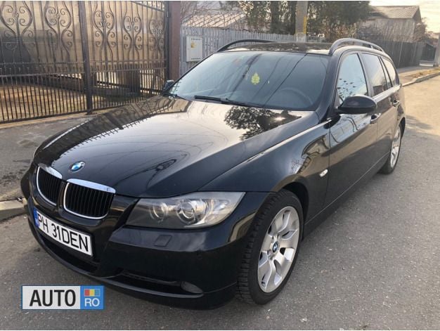 Second-hand BMW 320 Sport Line 163 CP (119 kW) 2007 Negru Break