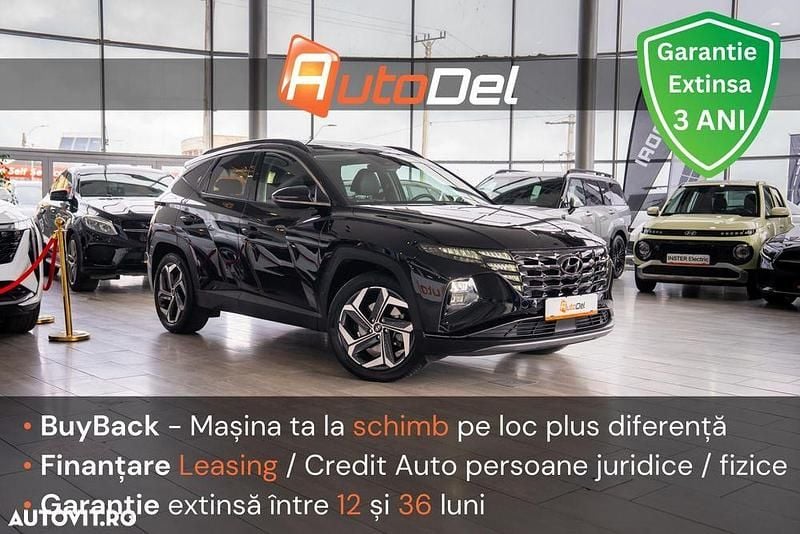 Culoarenegru Utilizat 2021 Hyundai Tucson Advantage SUV | 24.989 EUR (Puțin scump) - Imagine 1/4