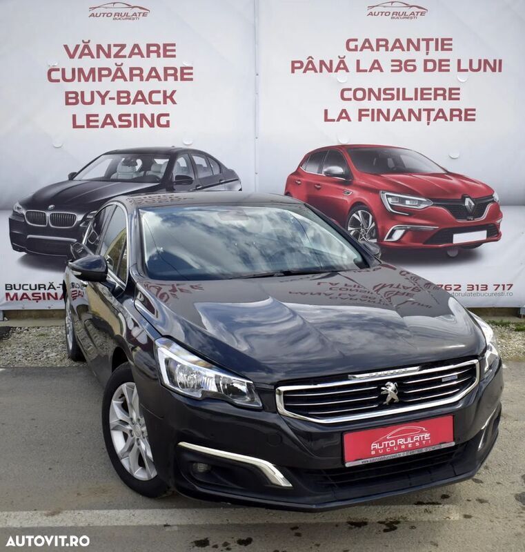 Negru Utilizat 2016 Peugeot 508 Active Break | 8.450 EUR (Puțin scump) - Imagine 1/4
