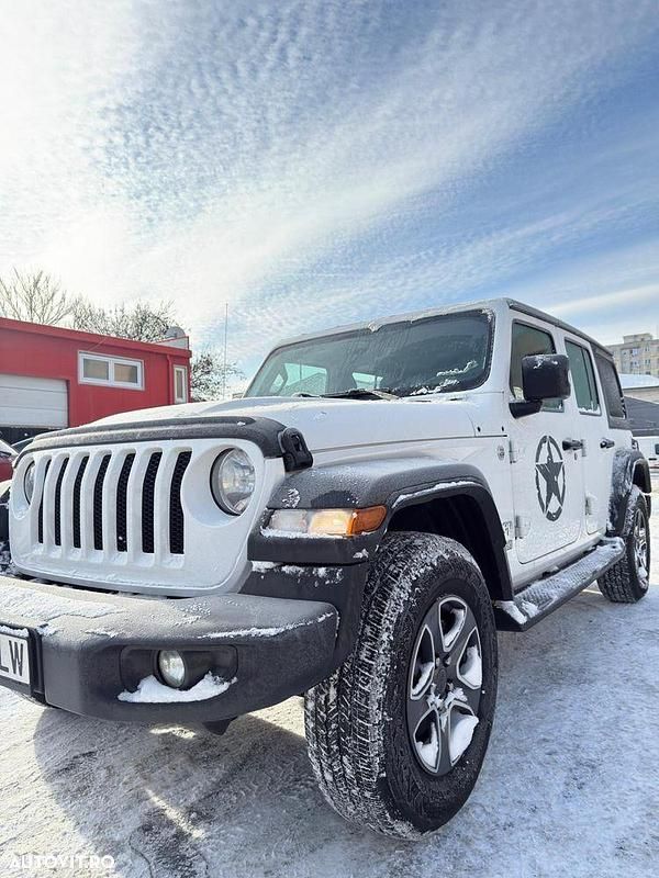 Culoarealb Second-hand 2020 Jeep Wrangler SUV | 29.900 EUR - Imagine 1/4