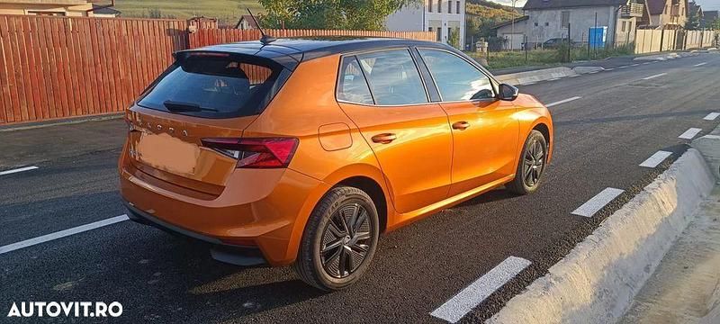 Second-hand Skoda Fabia 115 CP (84 kW) 2022 Culoareportocaliu Hatchback