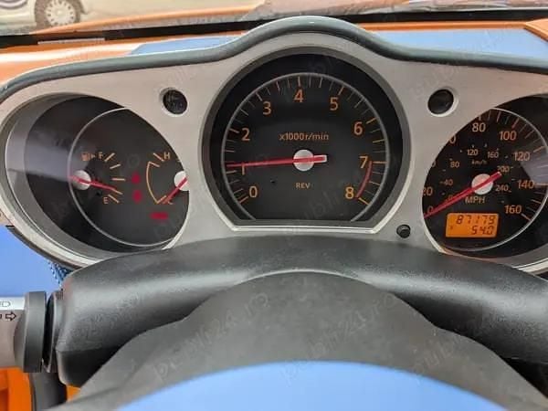 Second-hand Nissan 350Z 221 CP (162 kW) 2006 Portocaliu Hatchback